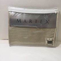 Martex Neutral Standard Pillow Sham Ariana New in Package - $16.82