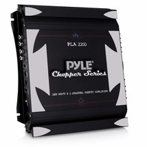 Pyle 2 Channel Car Stereo Amplifier - 1400W Dual Channel Bridgeable High... - £95.33 GBP