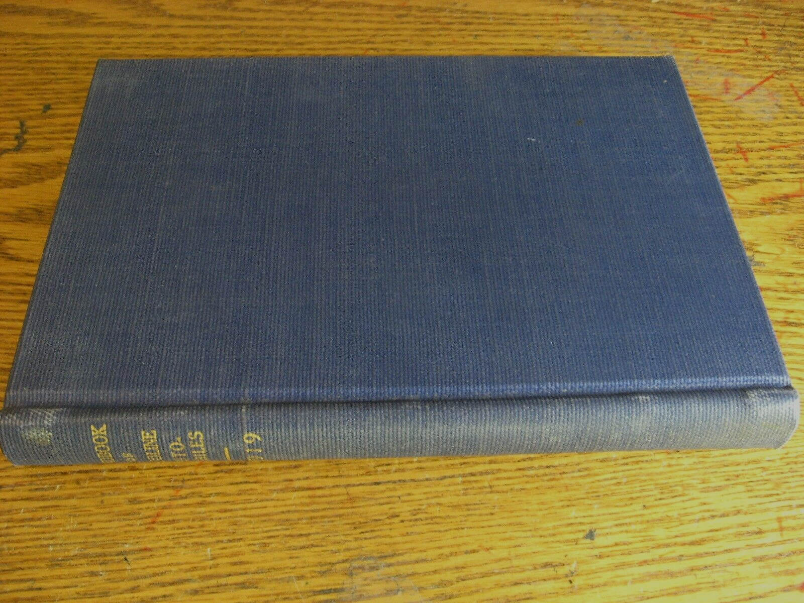 1919 Handbook of Automobiles Hand Book, McFarlan Buick Packard Cadillac - $108.90