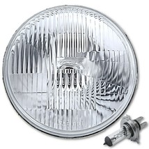 7&quot; Semi Sealed Beam Headlight Headlamp Halogen H4 Bulb Fits: Harley Moto... - $29.95