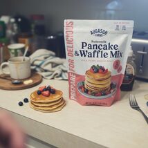 Augason Farms Buttermilk Pancake &amp; Waffle Mix, 16 oz Resealable Pouch, 1... - $15.83