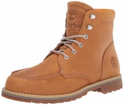 Timberland Men&#39;s Redwood Falls Moc Toe Fashion Boot, Wheat Full Grain, 10 - £132.83 GBP