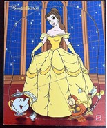Vintage Mattel Wood Puzzle 9.5 x 11.5 Disney Beauty and the Beast 8 Pieces - €12,80 EUR