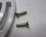 Hayward Suction Outlet cover plate pair stainless screws  for Concrete P... - $9.89