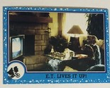 E.T. The Extra Terrestrial Trading Card 1982 #29 ET Lives It Up - $1.97