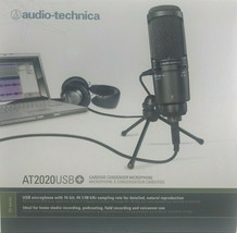 Audio-Technica - AT2020USB+  - Cardioid Condenser Studio USB Microphone - £120.23 GBP
