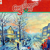 Thomas Kinkade A Christmas Story Movie Puzzle 300 Pieces 24x18 Holiday C... - $13.95