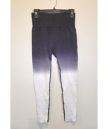 Zyia Active Sz Small Black/White Ombre High-Rise Performance Leggings - $269.89 MXN