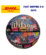 Wilson NBA All Team Retro Indoor / Outdoor Basketball Size 7 WZ4028501XB... - $145.79