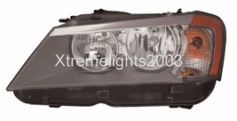 Bmw X3 X-3 2011-2014 Left Driver Halogen Headlight Head Light Lamp - $271.26