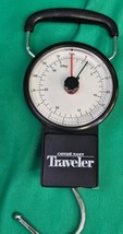 Conde Nast Traveler Luggage Scale Manual Handheld Hanging Folding Analog - $9.64