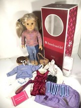 American Girl Julie Albright Retired Bundle Lot Shoes Outfits Skin Care Pet Ntmg - £194.68 GBP