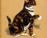 Gladys Emerson Cook Color Cat Print Brown Tabby - £8.70 GBP