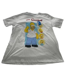 The Simpsons Homer Thumbs Up T-Shirt Adult Large White SS Tee NWOT Cotto... - $17.32