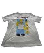 The Simpsons Homer Thumbs Up T-Shirt Adult Large White SS Tee NWOT Cotto... - $17.32