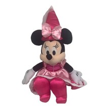 Minnie Mouse 22&quot; Disney Parks Pink Plush Doll Pink Princess World Disney... - £27.33 GBP