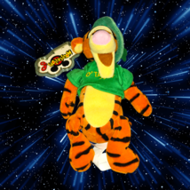 Disney Mouseketoys St.Patricks Day Tigger Bean Bag Plush 7” with Tags - $151.88 MXN