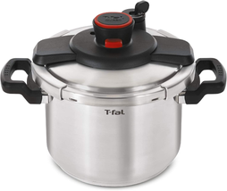Pressure Cooker Cookware And Cadmium Free 8 Quart Silver NEW - £140.19 GBP