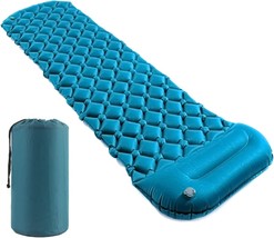 Star Smart Sleeping Pad For Camping Inflatable Backpacking Pad With Pillow, - $34.94