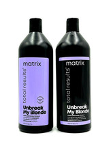 Matrix Total Results Unbreak My Blonde Strengthening Shampoo &amp; Condition... - $59.35