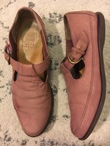 IE With Nike Air Leather Slip On Shoes Womens Size 8.5 Blush Pink EUC! B9 - £31.64 GBP