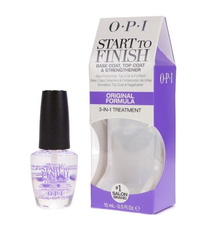 OPI Start To Finish Base Coat, Top Coat &amp; Strengthener Original Formula ... - $14.99