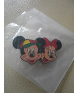 Disney&#39;s Mickey and Minnie Mouse head pin - $3.99