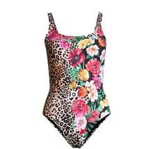 Johnny Was women's sandrita adjustable strap one-piece swimsuit in Floral - £98.36 GBP