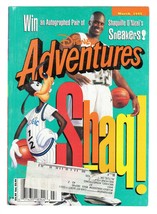 ORIGINAL Vintage Mar 1995 Disney Adventures Magazine Shaquille O&#39;Neal &amp; Goofy - £11.65 GBP
