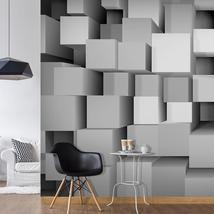 Tiptophomedecor Peel and Stick 3D Illusion Wallpaper Wall Mural - Mechan... - $134.99