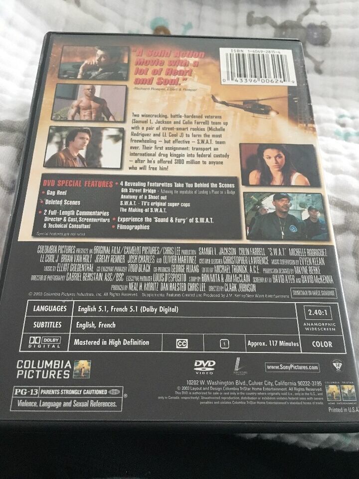 S.W.A.T. (DVD, 2003, Widescreen Special Edition) Item image 3