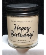 Scented Birthday Cake Candle With Lid - £7.78 GBP