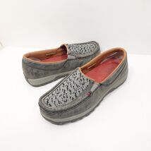 Twisted X WXC0015 Womens Size 7.5 Slip-On Driving Moc Grey Casual Shoes - $44.99