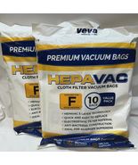 20 KIRBY Veva Vacuum Bags Style F HEPAVAC Filter Hepa Vac Sentria (2) 10... - $23.75