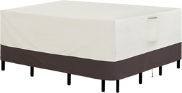 Easy-To-Use Patio Furniture Covers, Beige/Brown, Waterproof, Uv Resistan... - £40.73 GBP
