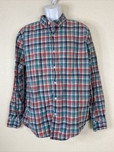 American Eagle Men Size XL Colorful Plaid Button Up Shirt Long Sleeve Casual - $11.30