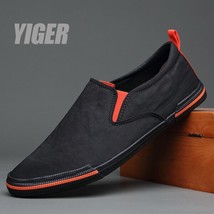 YIGER New Loafers Men&#39;s Ca shoes man Vulcanized shoes Spring Light male casual s - £55.53 GBP