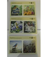 Chipboard Coasters Wild Wings Series Art, Boys Town Double Side Set of 6 - $10.84 CAD