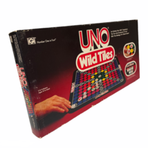 UNO Wild Tiles Board Game By International Games Inc Vintage 1982 Preown... - $13.70