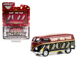 Volkswagen Panel Van Happy New Year 2022 Hobby Exclusive 1/64 Diecast Model Gree - £13.06 GBP