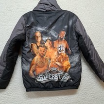 Boys WWE Wrestling Superstars Jacket Size Xl (14-16) 2012 Hooded  - £12.23 GBP