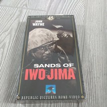 Sands of Iwo Jima (VHS, 1993, BW 45th Anniversary Editon) New Sealed - £7.77 GBP