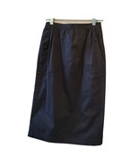 Emmanuel Ungaro Parallel Paris, Long Black Skirt Vintage Sz 0 Pockets - $30.29