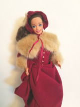 Hallmark Victorian Elegance Ice Skating Barbie Doll  - £11.95 GBP