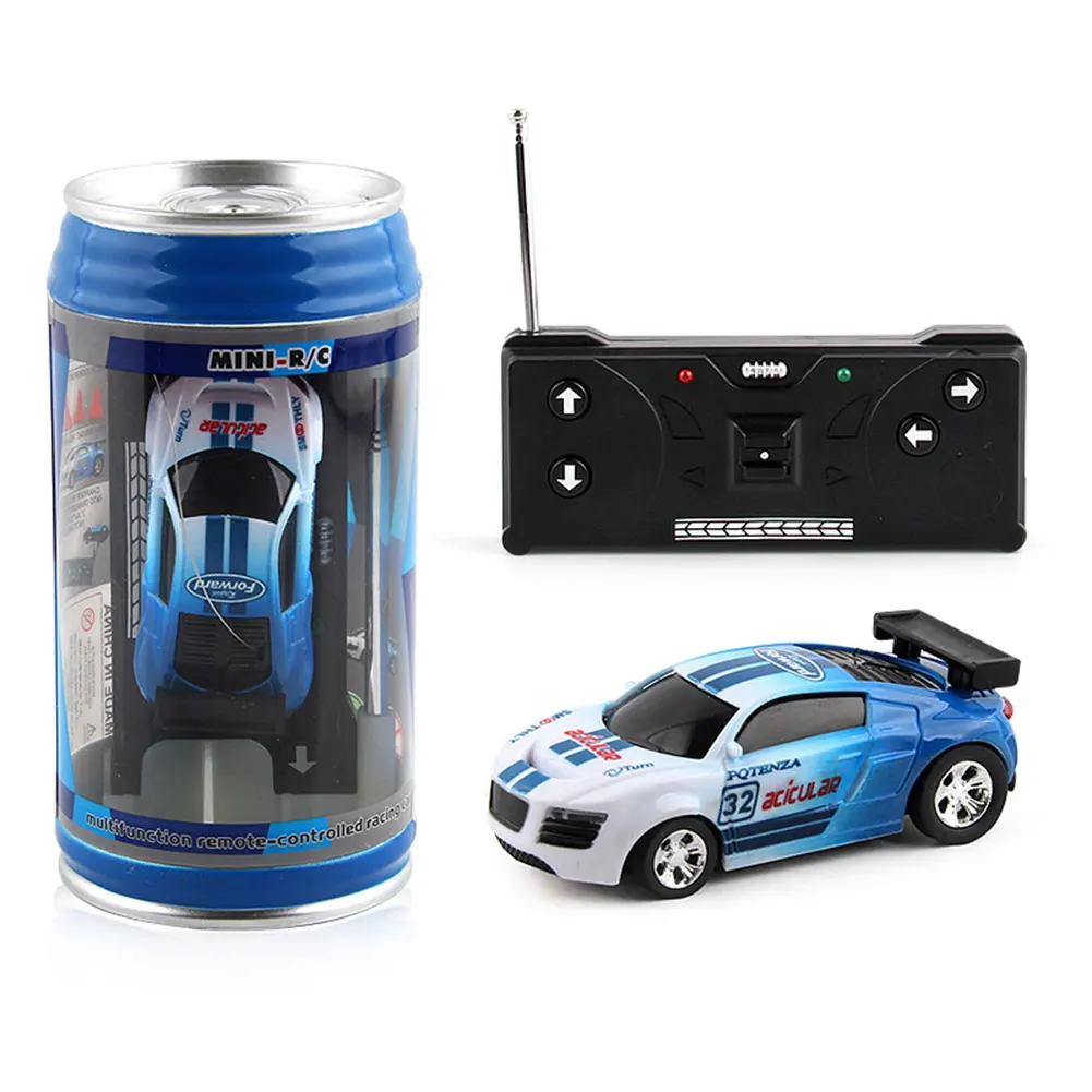 Coke Can Remote Control Car Battery Operated Remote Control Racing Vehicle LED - £7.11 GBP+