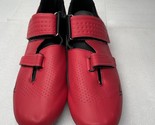 Men&#39;s Road Cycling Shoes Triathlon Bicycle Shoes MTB Mountain Size 46 Re... - $23.06