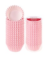 Grease-Resistant Standard Pink Cupcake Liners 150 Counts - Heavy Duty Pa... - £13.29 GBP