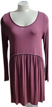 Altar&#39;d State Women&#39;s Small Dress Fit &amp; Flare Purple Long Sleeve - £7.89 GBP