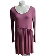 Altar&#39;d State Women&#39;s Small Dress Fit &amp; Flare Purple Long Sleeve - £7.92 GBP