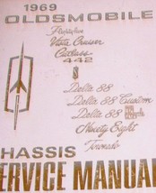 1969 Oldsmobile Olds Cutlass 88 98 TORONADO 442 Service Shop Réparation Manuelle - £78.34 GBP